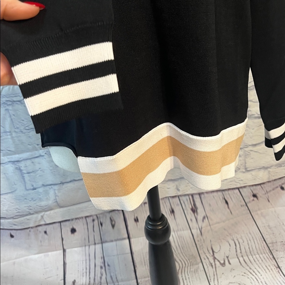 Billie the Label Top Striped Long Sleeves Boutique Brand Size XS - Picture 3 of 10